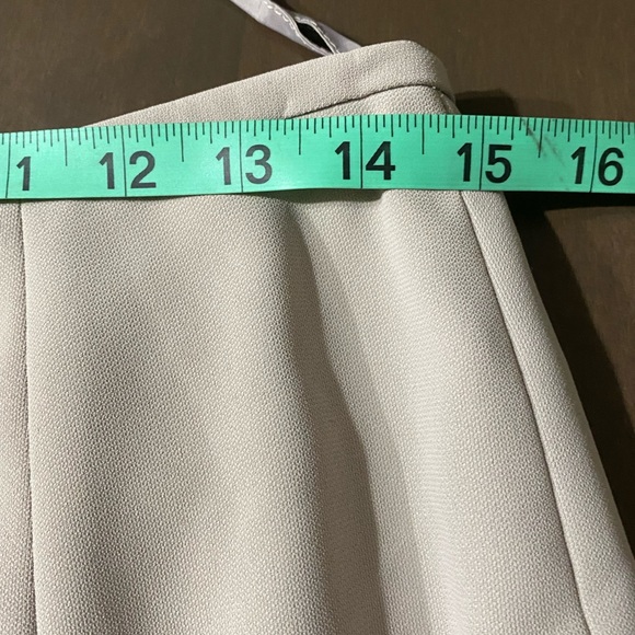 Anne Klein suit size 4 great condition gray green color - Picture 11 of 12